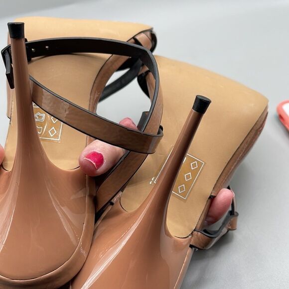 ASOS pointy toe Nash sandal. Stiletto heels Ankle Straps - Picture 9 of 16